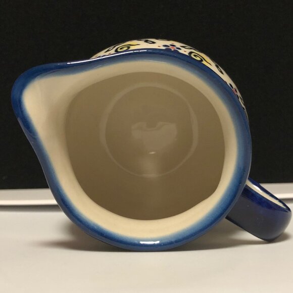 Polish Pottery Boleslawiec Stoneware  Confetti, Festive Garden, Sugar & Creamer - Picture 8 of 8